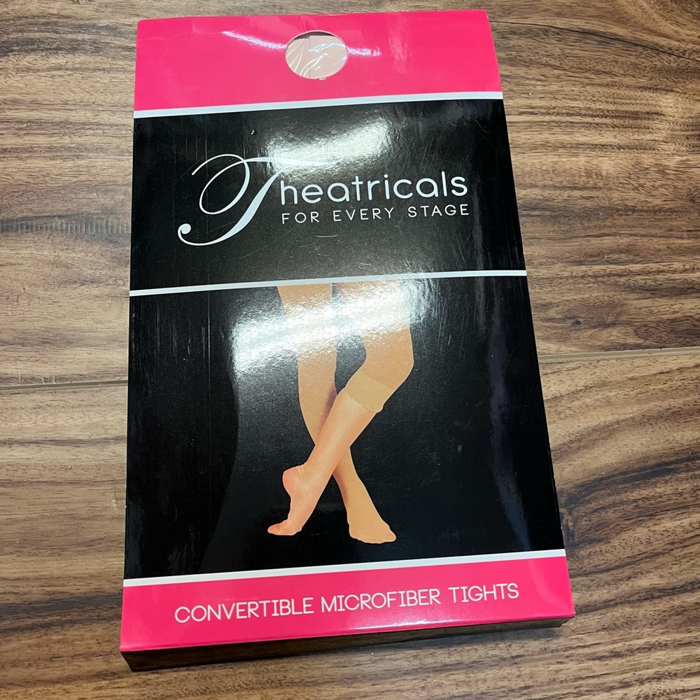 - Theatrical adult small  ballet pink tights